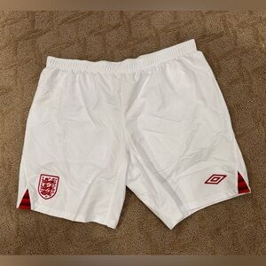 Umbro England Soccer Football Shorts